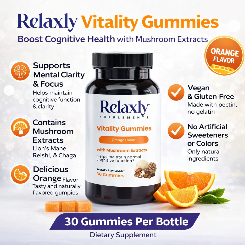 Relaxly Vitality Gummies