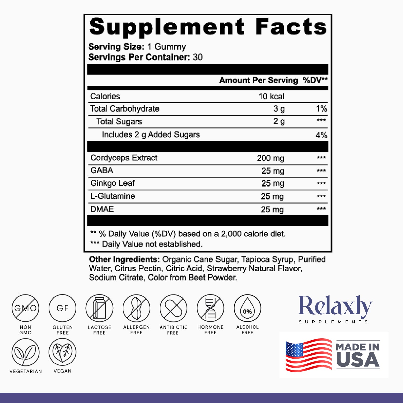 Relaxly Energy Gummies