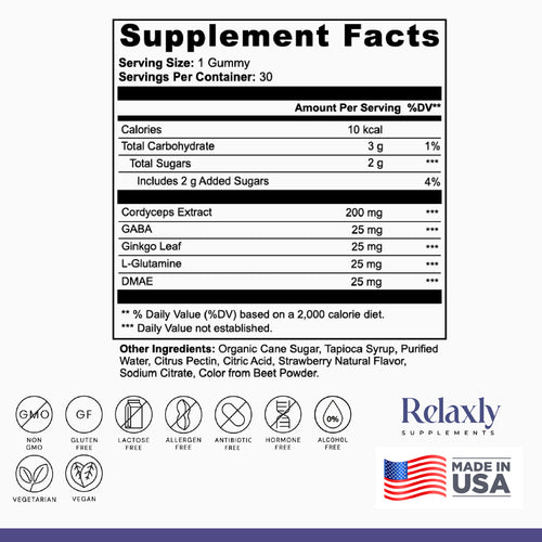 Relaxly Energy Gummies