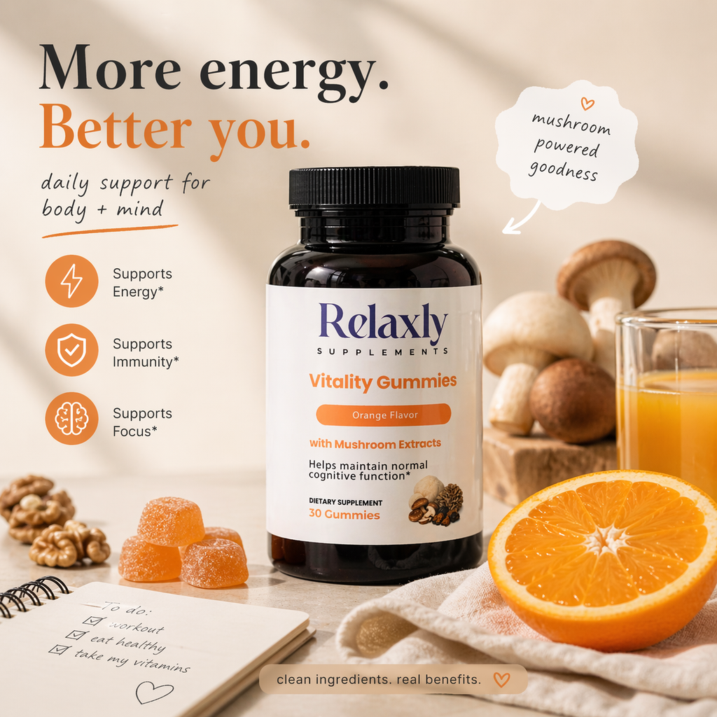 Relaxly Vitality Gummies
