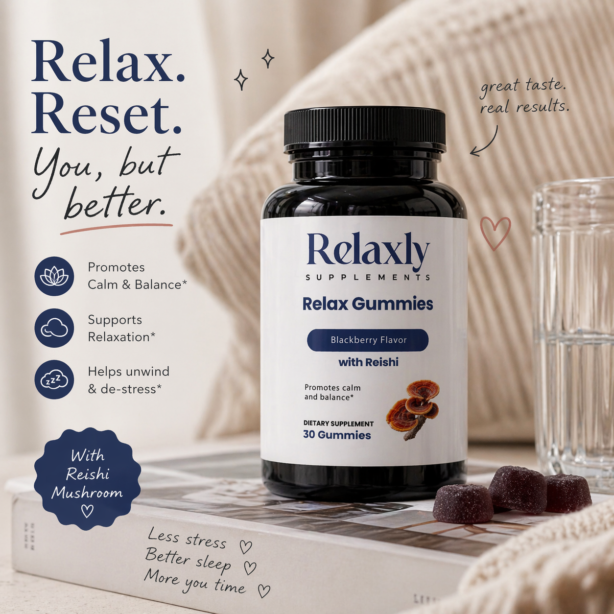 Relaxly Relax Gummies