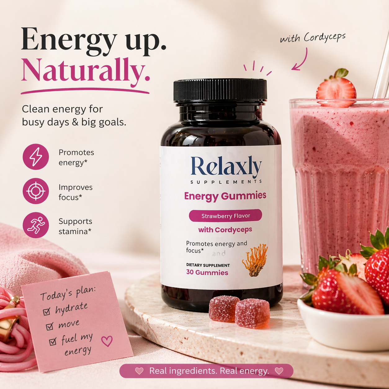 Relaxly Energy Gummies