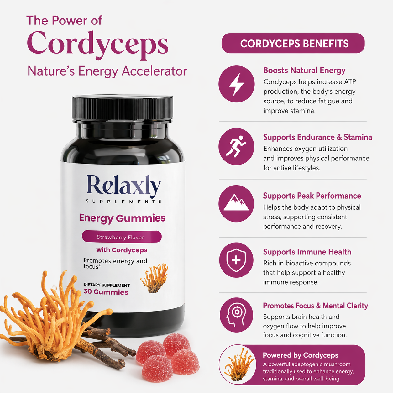 Relaxly Energy Gummies